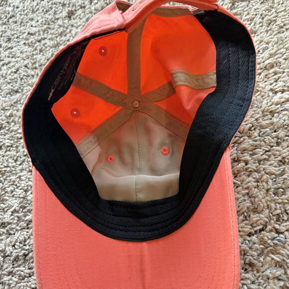 Carhartt Hat Cap Men's Women’s Canvas Baseball Workwear Salmon Adjustable Unisex - Picture 3 of 5